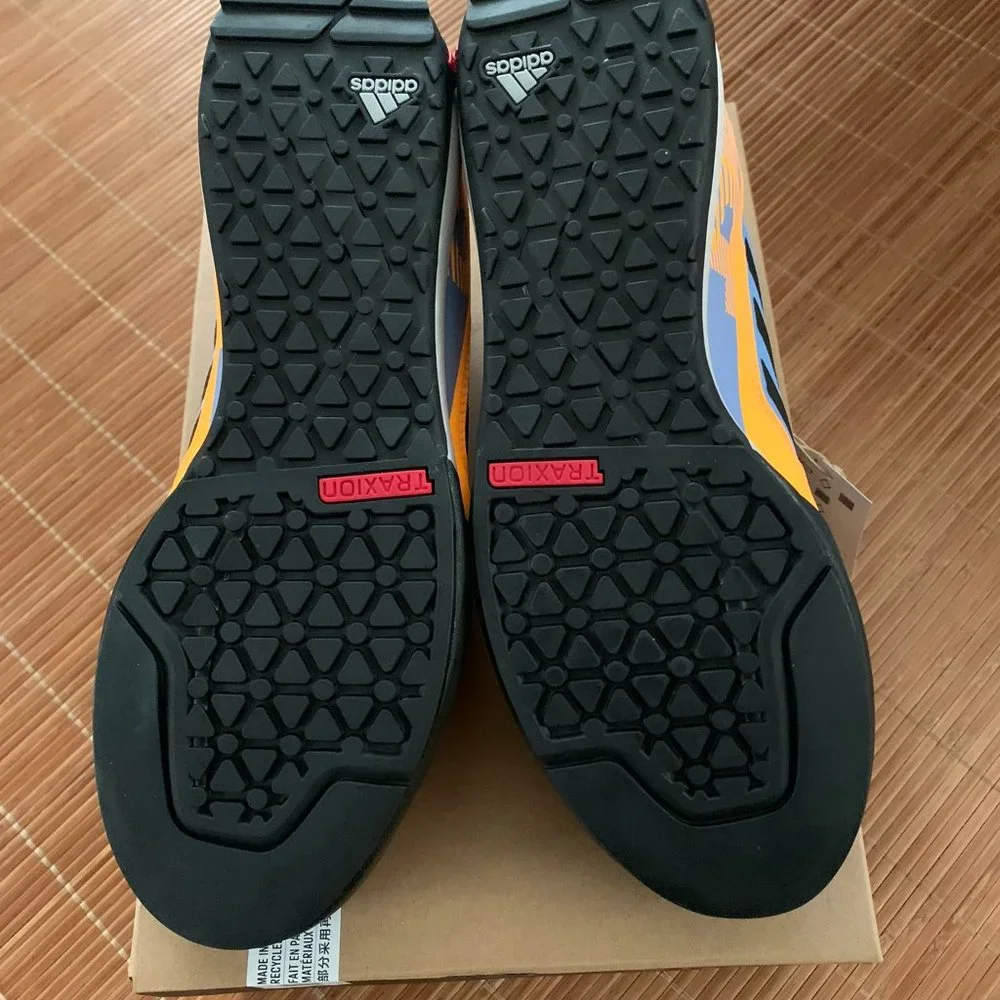 adidas Terrex Men’s Blue and Orange Trail Boots